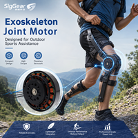 Moteur d'articulation d'exosquelette 67 mm, couple de pointe 18 Nm, 12-48 V, 310 tr/min, actionneur compact sans balais pour robotique portable extérieure