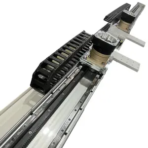 Heavy duty rack precisão módulo linear módulo elétrico