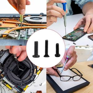 <span class=keywords><strong>500</strong></span> Uds Tiny Micro Kit de tornillos de reparación 18 tamaños acero inoxidable grado 4,8/6,8 rosca fina recubierta de Zinc M1.2 M1.4 M2 tornillos de reloj - Product Image 4