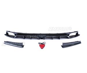 Diffuseur de pare-chocs arrière de voiture, spoiler noir brillant, accessoires de voiture pour Honda Civic berline 11e génération 2022, protection de pare-chocs, kit carrosserie - Product Image 6