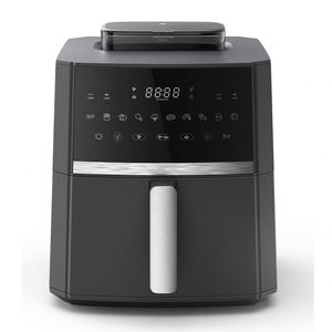 Anbo Hot 8L Slim Ai Air Fryer <span class=keywords><strong>Friteuse</strong></span> intelligente avec fenêtre visible Réglage automatique de la température de l'heure <span class=keywords><strong>Friteuse</strong></span> à air carré De 8L - Product Image 3