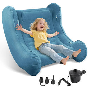 Sedia a Dondolo Gonfiabile Sensoriale per Bambini e Neonati con Seduta Oscillante a Nuvola d'Aria per ADHD, <span class=keywords><strong>Autismo</strong></span> e Bisogni Speciali, Uso Interno ed Esterno - Product Image 4