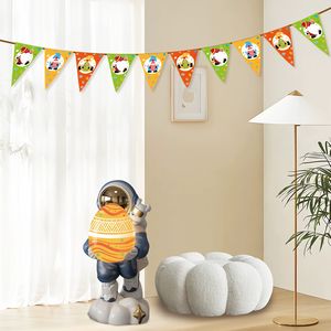 Guirnalda de Conejitos de Pascua, Decoración para Fiestas, Bandera de Jardín, Banderín, Guirnalda de Cuerda - Product Image 4