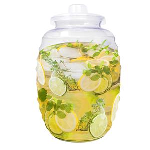 1000ml Bình nhựa trong suốt kiểu Vitrolero Mexico, có nắp, bán buôn, số lượng lớn, có thể tùy chỉnh - Product Image 5