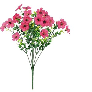 Bouquet de fleurs artificielles Jinhe en plastique et soie, résistant aux UV, pour la décoration intérieure et extérieure du printemps - Product Image 5
