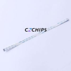 FC-0.5B-10P-150mm FFC Cable (Flexible Flat Cable) P=0.5mm Connector 10P 0.5mm 0.3mm Non-Inverting - Product Image 1