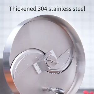 Trancheuse manuelle en acier inoxydable 304 pour fruits et légumes, bon compagnon pour déshydrateur d'aliments - Product Image 5