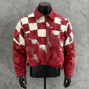 Giacche XJYD, Abbigliamento Streetwear di Design, Giacche Imbottite Pesanti da Esterno, Giacche <span class=keywords><strong>Oversize</strong></span> a Scacchi per <span class=keywords><strong>Uomo</strong></span> - Product Image 2