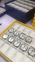 Caja de Reloj de Acero Inoxidable sin Terminar con Bisel Negro - Piezas de Repuesto para Fabricación de Relojes Personalizados