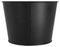 Pot en métal anti-corrosion, imperméable, décoratif, avec trou de drainage personnalisé, pour la décoration intérieure et extérieure, jardin, maison, balcon