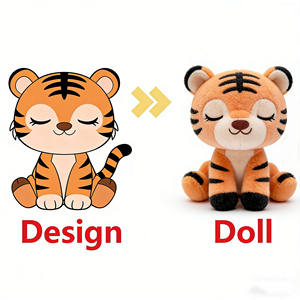 Peluche géante réaliste d'animaux sauvages : Panda, Kangourou bleu, Ours, Poisson – Jouet mignon et <span class=keywords><strong>pas</strong></span> <span class=keywords><strong>cher</strong></span>, idéal comme cadeau - Product Image 3