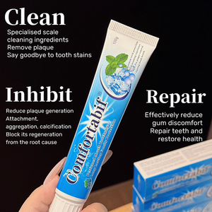 Dentifrice en gros pour soins bucco-dentaires 100g Comfortabif Menthe Fraîche Blanchissant Rafraîchit l'haleine Protège les gencives Soin de l'émail <span class=keywords><strong>dentaire</strong></span> - Product Image 2