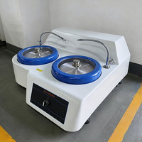 Machine de meulage et de polissage de table à double disque pour échantillons métallographiques