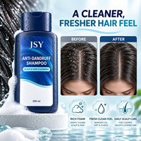 Shampoo antipelliculaire à marque privée pour cuir chevelu sujet aux pellicules, nettoyage en profondeur des cheveux, sensation rafraîchissante et soin quotidien du cuir chevelu 200 mL