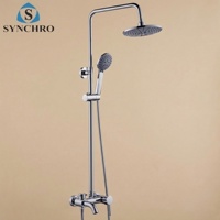 Panneau de douche pour salle de bain, corps en laiton, meilleures ventes, accessoires de Style chaud, ensemble de douche de Surface en laiton, pluie