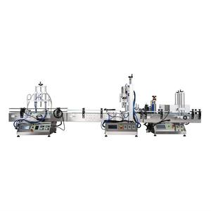 Línea de Envasado de Bebidas y Jugos para Fabricantes a Pequeña Escala, Máquina Etiquetadora y Tapadora de Botellas de Agua para la Industria Alimentaria - Product Image 5