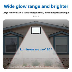 Reflector <span class=keywords><strong>LED</strong></span> portátil impermeable IP66 <span class=keywords><strong>de</strong></span> <span class=keywords><strong>100W</strong></span> <span class=keywords><strong>con</strong></span> <span class=keywords><strong>Sensor</strong></span> <span class=keywords><strong>de</strong></span> <span class=keywords><strong>movimiento</strong></span> para jardín, uso al aire libre, <span class=keywords><strong>foco</strong></span> Solar para aplicaciones <span class=keywords><strong>de</strong></span> paisaje - Product Image 2