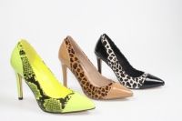 Sexy Puntige Neus Luipaard Slangenhuid Print Scarpins Schoen Stiletto Hakken Vrouwen Pumps Bestseller Voor Feest Valentijn