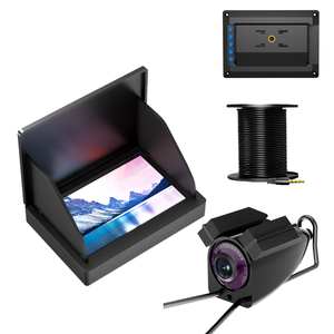 Buscador de Peces Portátil 220 °   Detector de peces con visión nocturna IR de ángulo amplio, batería de 8000 mAh y pantalla en vivo para barcos y kayak. - Product Image 1