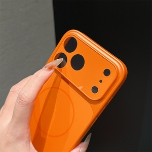 Funda Magnética de Lujo Original con Revestimiento Ag Mate y Cristal para iPhone 16 15 14 13 12 11 Pro Max Plus, Protección de Lente - Product Image 2