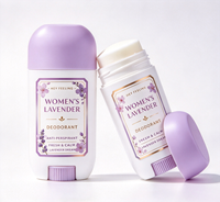 Déodorant stick pour femmes à la fleur de cerisier, parfum longue durée, déodorant solide naturel anti-transpirant, étiquette privée