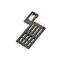 MUP 8P Schalter SMD SIM SOCKET PUSH PULL Sim Karten anschluss IC Karten halter Reader für Handy Pos Terminal Gsm Bluetooth