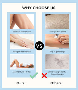 En stock, producto más vendido: Perlas de cera dura para depilación sin dolor de 100g, para piel sensible. - Product Image 5