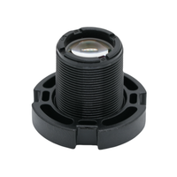 Ensemble de lentilles de projection LED M12, rapport de projection 0,6:1 avec support à quatre fentes pour projecteur de ciel étoilé 3535