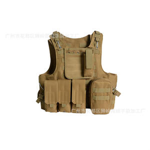 Amphibious Tactical Vest Bag Python Camouflage Molle System Zipper Real-Life CS <b>Waterproof</b> Cycling Sports Outdoor Activities - Product Image 1