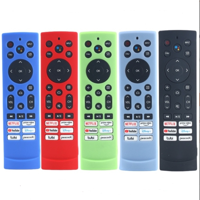 New Glow-in-the-dark Hollow Thickened Anti-fall Protective Cover Use for Hisense ERF3A90 TV Remote Control