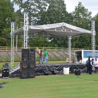 Estructura de Truss para Techo de Festivales de Música, Truss de Aluminio para Escenarios de Conciertos, Truss Triangular para Techo, Sistema de Truss para Techo en Forma de A