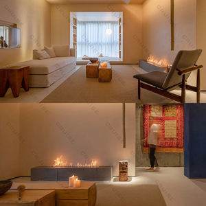 CRUISE résistance à la Corrosion Protection de l'environnement mural sans fumée 1200mm <span class=keywords><strong>bioéthanol</strong></span> à distance alcool cheminées modernes - Product Image 2