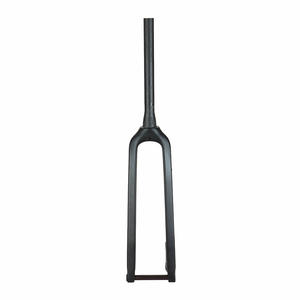 <span class=keywords><strong>Horquilla</strong></span> Rígida de Fibra de Carbono para Bicicleta de Montaña, Freno de Disco, para Ruedas de <span class=keywords><strong>26</strong></span>, <span class=keywords><strong>27.5</strong></span> y 29 Pulgadas, Dirección Recta o Cónica, Recorrido de 75 mm - Product Image 1