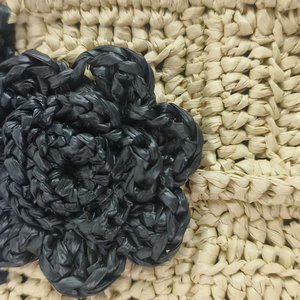 Sac fourre-tout au crochet fait main grande capacité, sac à main tendance pour <span class=keywords><strong>la</strong></span> <span class=keywords><strong>France</strong></span>, les États-Unis et l'Espagne - Product Image 2