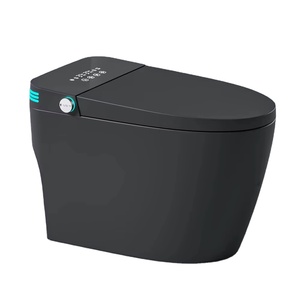 WC intelligent à succès – Sanitaire automatique noir mat pour salle de bain - Product Image 1