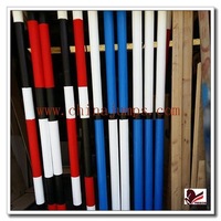 Poteaux de saut d'obstacles en PVC colorés Reeds - Poteaux d'obstacles équestres résistants aux UV pour l'entraînement et la compétition équestre