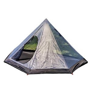 MCETO TX320pro tente d'été demi-maille intérieure pyramide <span class=keywords><strong>Tipi</strong></span> auvent chaud extérieur polyester sac à dos camping <span class=keywords><strong>moustiquaire</strong></span> - Product Image 2