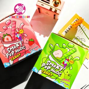 Maßgeschneiderte Fruchtige Sprungbonbons Halal Großhandel Apfel-Erdbeer-Geschmack Süßigkeiten Stroh-Rauch-<span class=keywords><strong>Popping</strong></span>-<span class=keywords><strong>Candy</strong></span> Kinder-Süßigkeiten-Spielzeug - Product Image 6