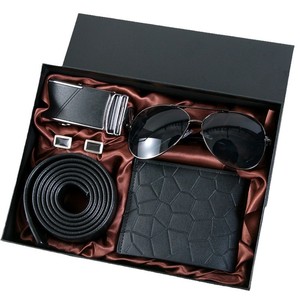 Set de Regalo para Hombre: Cinturón, Cartera y Gafas de Sol, Elegante Caja de Regalo para Negocios, Día de San Valentín, M3059 - Product Image 3