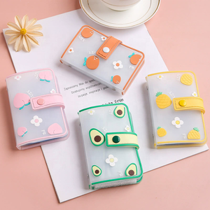 Album Fotografico con 20 Tasche, Design di <span class=keywords><strong>Animali</strong></span> e Frutta, Raccoglitore Mini per Foto e Carte d'Identità in PVC, Stile Coreano Kpop per Collezioni Fan Club - Product Image 2