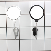 360 Degree Rotation Bathroom Makeup Mirror Powerful Suction Cup 8X 10X Magifying Vanity Mirror Lighted Makeup Mirror