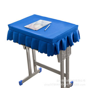 Housse de bureau pour étudiant en chêne doré 40x60cm 45x65cm, nappe en polyester imperméable, style minimaliste, bleu roi, vert foncé, bleu ciel - Product Image 3