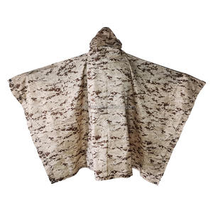 <span class=keywords><strong>Poncho</strong></span> de pluie <span class=keywords><strong>camouflage</strong></span> désertique <span class=keywords><strong>3D</strong></span> ultraléger et durable, fabriqué en usine OEM - Product Image 2