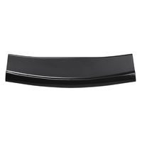 Accessoires de voiture Charger Front Lip, aspect fibre de carbone, séparateur avant ABS pour Dodge Charger SRT 2015-2019