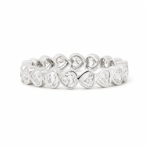 Anillo de Moissanita con Corte Personalizado y Engaste Brillante, Plata de Ley 925, Joyería de Diseño de Lujo, Estilo Hip Hop, Elegante para Fiestas - Product Image 4