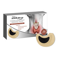 Patch naturel de drainage des ganglions thyroïdiens, 20 autocollants à base de plantes pour le soulagement des gonflements du cou et les soins lymphatiques