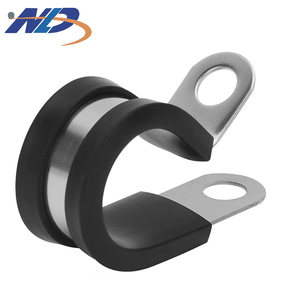 Fabricante NLD Caucho EPDM de alta calidad recubierto 1/2 ''1/4'' 3/4 ''1-1/2'' <span class=keywords><strong>P</strong></span> Clip Pex Abrazaderas - Product Image 6