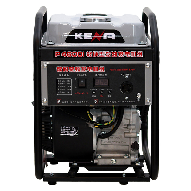 Digital Portable Single Phase Power Generator Gasoline Inverter Generators Silent/ 230V Pure Sine Wave 3kVA Wave Generator