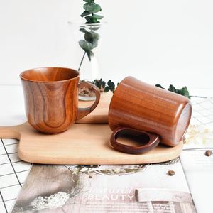 Taza de Té Japonesa Hecha a Mano de Madera de Azufaifo Natural, Taza Pequeña de Madera para la Ceremonia del Té, el Rito del Cacao y la Degustación de Bebidas - Product Image 1