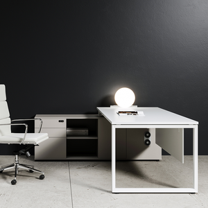 Silla de Oficina Simple para Gerente o Supervisor, Combinación de Silla y Mesa de Computadora MFC, Silla Extensible - Product Image 6